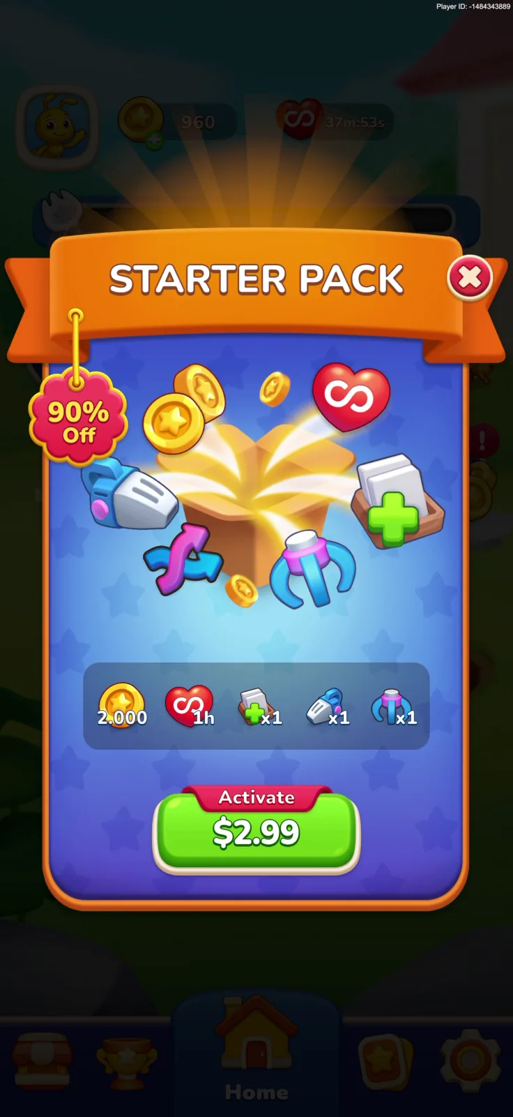 Offers screen from Colony Flow!