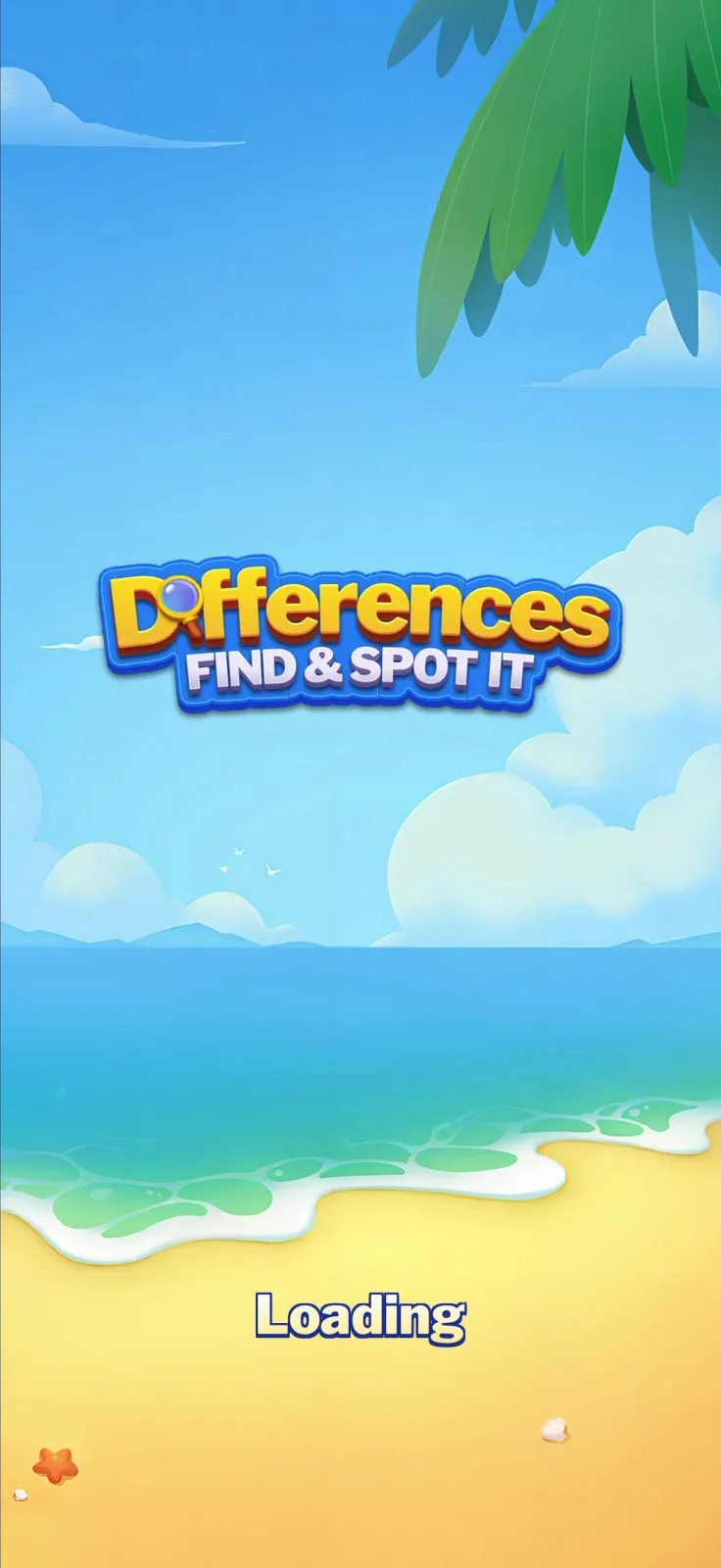 First launch screen from Find Differences