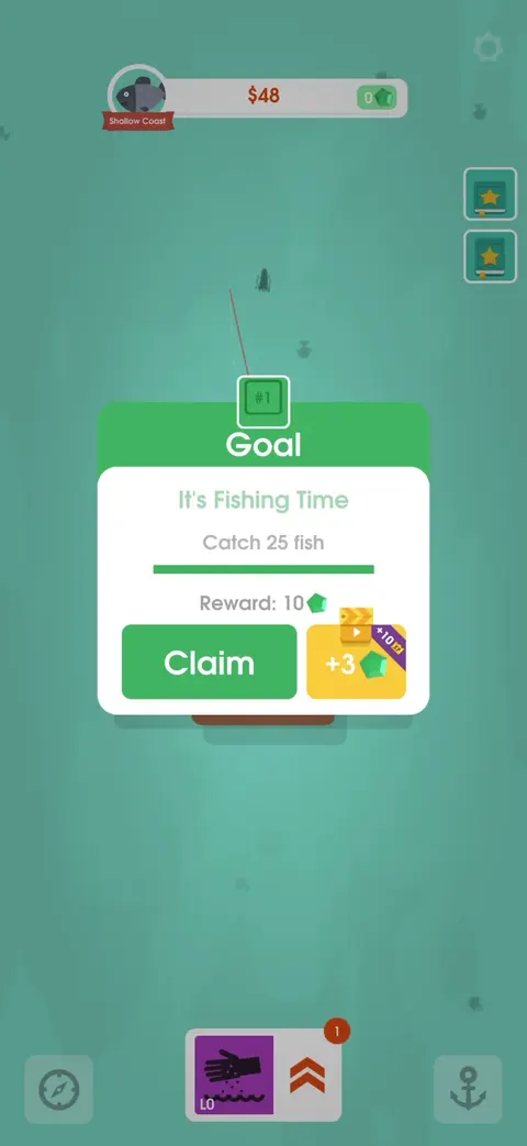 Missions screen from Hooked Inc