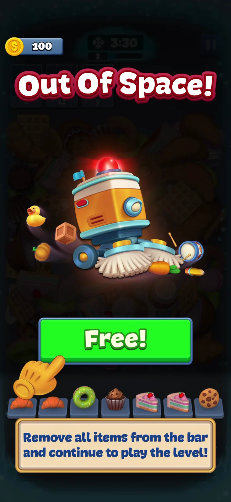 Revival screen from Match Factory