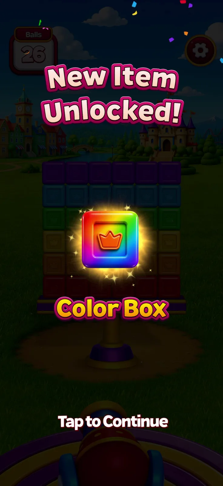 Tutorial screen from Royal Smash