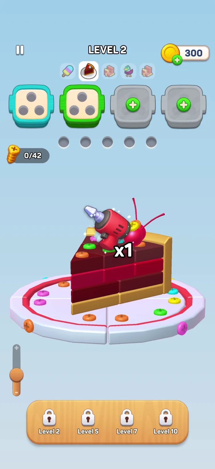 Gameplay screen from Screwdom